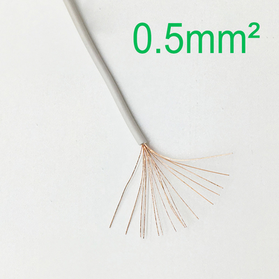 0.5mm pvc isoleerde de Flexibele kern van het Kabel2.1a Vast lichaam Ontharde koper
