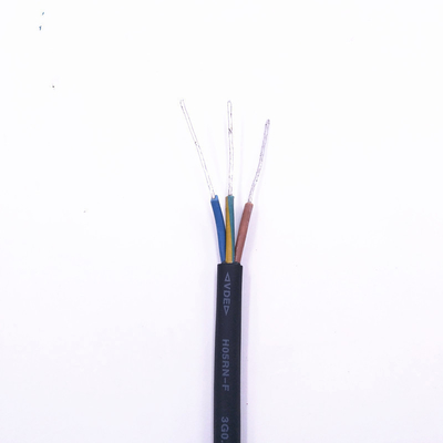 Geïsoleerde Kabel 3 van h05rn-F 3x0.75mm2 Rubber Kern Rubberkabel