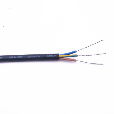 3X0.75mm2 rubber In de schede gestoken Kabel h05rn-F EPR CSP Flexibele Kabel