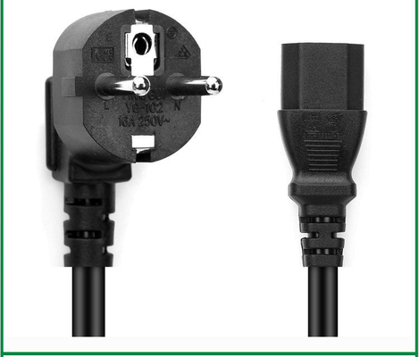 CEE7/7 Schuko-stekker naar IEC 60320 C15 VDE-netsnoeren voor huishoudelijke apparaten